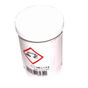 TABLETAS (PASTILLAS) DE LIMPIEZA 1.3GR 100PZ
