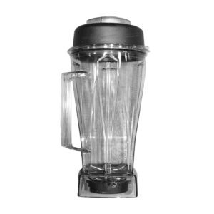 VASO TRANSPARENTE CON ASPAS PARA HIELO Y TAPA DE ALTO IMPACT