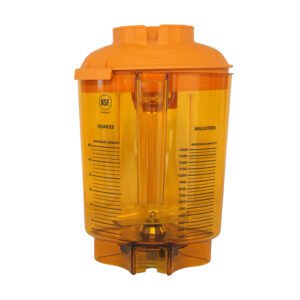 VASO NARANJA ADVANCE DE 48 OZ./1,4L CON ASPAS ADVANCE Y TAPA
