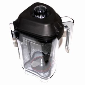 VASO TRANSPARENTE/APILABLE CON ASPAS PARA HIELO Y TAPA, COMP