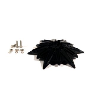 CABEZA DEL ROCIADOR DE PLASTICO - NEGRO