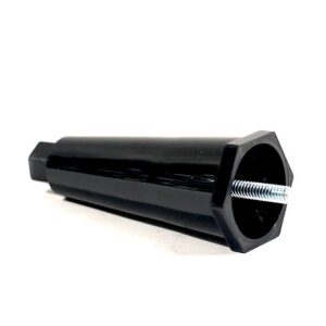 PIE NIVELADOR DE PLASTICO 4"