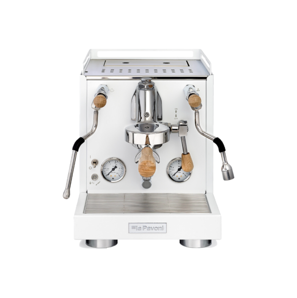Cafetera SemiProfesional Cellini Evolution La Pavoni Blanco