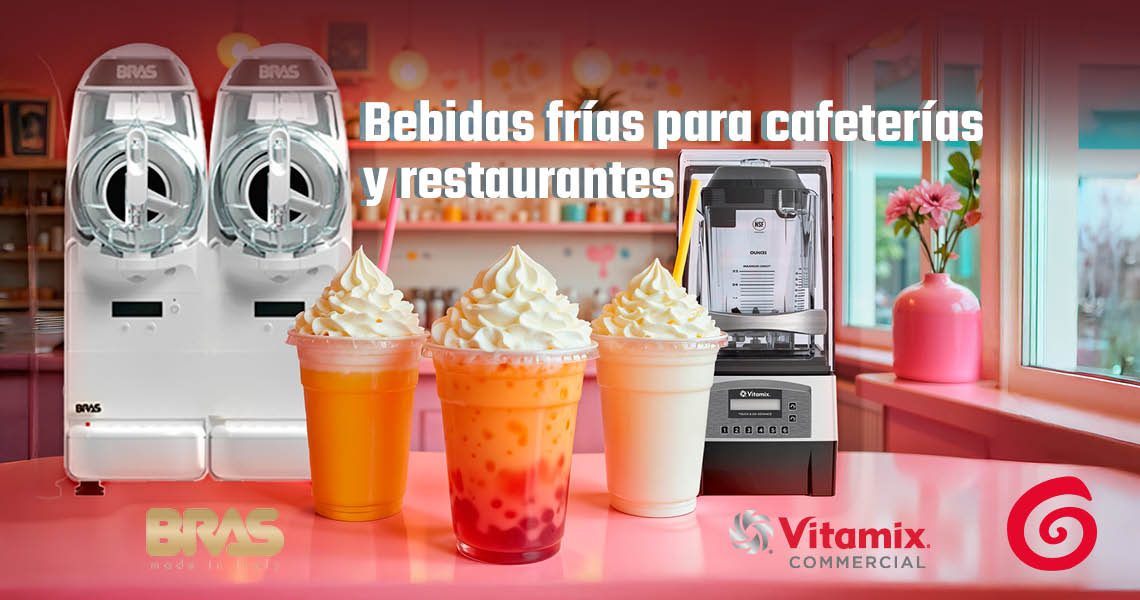 bebidas frías para cafeterías y restaurantes